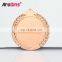 Rectangle Stamped Sublimation Torch Sport Blank Square Medals With Ribbon