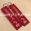 High Quality Promotion Flight Embroidery Key chain