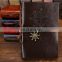 Vintage leather writing Notebook refillable paper diary notebook classic daily use gifts