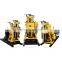 domestic use trailer type 2 tires 200m deep fresh drinking water drilling machine