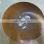 ISO BV approved wear resistance ti-coated steel saw blade