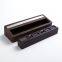 Long PU rings display stand luxury wooden rings jewelry display with custom logo