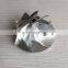 K04 43.03/56.08mm 5304-123-2007 8+0 Blades High Performance Billet/milling/aluminum 2618 Compressor Wheel for 5304-970-0054/0035