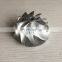 GT28 49.70/67.40mm 10+0 Blades Racing Turbocharger Milling/aluminum 2618/Billet Compressor Wheel