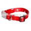 Classic led flashing light best dog collar adjustable nylon led collar