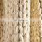 Custom hand made chunky knit soft jacquard vintage woven throw blanket for sofa