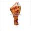 HQP-WJ105 HongQiang Pet vegetables bread meat food plush squeaks toy chew interactive pet dog toy
