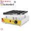 Commerical red bean waffle cake maker with 16 holes