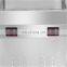 Double pan fried ice cream roll machine with food cart/fast food carts/trailer