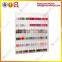 clear nail polish acrylic showcase display