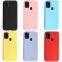 Candy Frosted Case For Samsung Galaxy A21s Shockproof Soft Silicone Back Cover