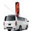 High quality Smoke black  LED tail light for Hiace 2015-2019