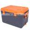 Gint Best Selling  Large customized color Insulated Capacity Plastic cooler box  60L  for outdoor ice box with locks