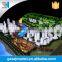 Miniature city planning model for project bidding , resin architecture model building