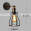 Hot Sell American Style Industrial Edison Wall Light 220V Loft Bedside Wall Fixtures