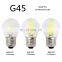 Edison Retro bulb G45 LED 2W 4W 6W Filament Light Bulb E27 E14 220V Glass shell Vintage Style Led Lamp