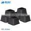 JNZ High Quality White Black Stackable Square Bed Risers Plastic Bed Raiser for Furniture Feet