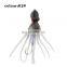 Realistic Multi-colored Saltwater Plastic Swim Baits Octopus Squid Skirt Soft Lures