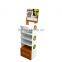 Recyclable Cardboard medicine display rack for supermarket promotion