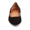 Lajwanti designer new fashion women's flat suede pointed toe sandals shoes ladies dress shoes (LAJft0017)