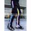 New Foreign Trade Night Running Reflective Strip Men's Casual Pants Men's Trendy Brand Hip-hop Reflective Feet Men's Pants