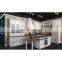 Top quality white shaker kitchen cabinet PVC kitchen cabinet