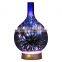 3D Effect Glass Aroma Diffuser Ultrasonic Humidifier