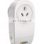 ZigBee smart plug electricity monitoring with on/off control