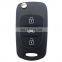 3 Buttons Car Remote Key Case Shell Cover Flip For Hyundai I30 IX35