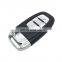 Keyless 3 Button Remote Smart Car Key Case Shell Cover Fob For Audi A4LL A6L A5 Q5 RS5