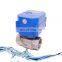 CR01 CR02 CR03 CR04 CR05 12V 24V 220V DN8 DN32 Stainless steel motorized ball valve