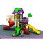 kids outdoor large slide and swing playground equipment