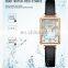 Hannah Martin 4014 Diamond Ladies Quartz Watch Arabic Waterproof Luxury Womens Square Watches