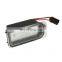 A Pair LED License Plate Light Lamp Assembly For Ford Kuga Galaxy LED License Lamp
