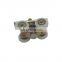 Hot sale modern zinc frame heavy duty 4 nylon wheel iron hanging slide sliding window rollers with bearing