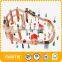 2016 New Product Wood Toys For Kids Top Seach Wooden Rail Children Rail Game