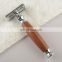 Wholesale Sandal Wood Handle Razor Double Edge Safety Face Razor