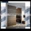Foshan Residential Modern Interior Designs Solid Wood Wooden Sliding Barn Doors