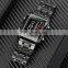 New Arrival Skmei 1868 Leather Digital Watch Men Wrist Stainless Steel Strap Water Resistant 30 Meters