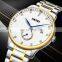 skmei 9297 Новый мужской часы Brand Fashion Luxury Watch Часы из нержавеющей стали Кварцевые мужские часы