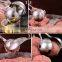 Meat Baller,2 PCS None-Stick Meatball Maker with Detachable Anti-Slip Handles,Stainless Steel Meat Baller Tongs