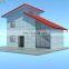 Popular Concrete Panel Wall Double Storey Prefab House in Davao Steel Structure Prefab Living House