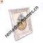PS White Decorative Design Wide Border Picture Frame for Home Display