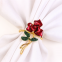 Rose Flower Serving Napkin Rings Valentine's Day Napkin Rings Wedding Party Ornaments For Napkins Table Decor