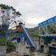 hzs60 fixed concrete mixing plant with horizontal shaft mixer for precast