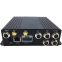 ODM/OEM 4ch 720p1080p ahd hd network camera mobile car dvr system dual sd card mdvr