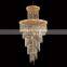 Hotel Restaurant Decoration Crystal Spiral Chandelier Living Room Crystal Pendant Lights