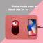 custom logo mouse pad super slim portable wireless charger colorful fast mousepad wireless charger