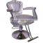 Upscale Royal Style Wholesale Used Stainless Steel Hair Salon Equipment, Vintage Hydraulic Oil Barber Chair Price