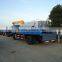 2015 used crane truck,Dongfeng crane truck with water tank sprinkler